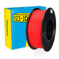123-3D PLA Filament | Röd | 1,75mm | 3kg DHM00185