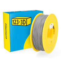 123-3D PLA Filament | Silver | 1,75mm | 1kg | Glitter  DHM00062