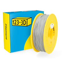 123-3D PLA Filament | Silver | 1,75mm | 1kg DHM00011