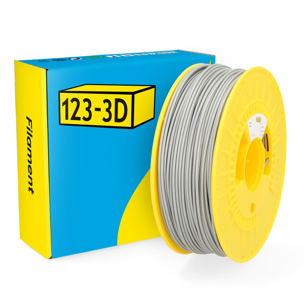 123-3D PLA Filament | Silver | 2,85mm | 1kg DHM00033 - 1