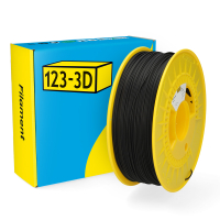 123-3D PLA Filament | Svart | 1,75mm | 1kg | CF10  DHM00112