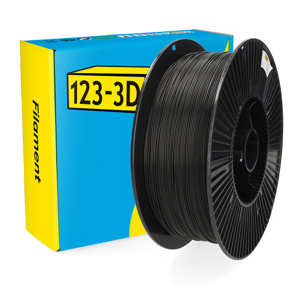 123-3D PLA Filament | Svart | 1,75mm | 3kg DHM00180 - 1