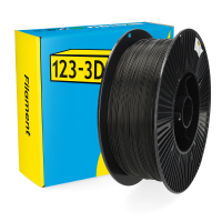 123-3D PLA Filament | Svart | 1,75mm | 3kg DHM00180