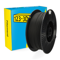 123-3D PLA Filament | Svart | 2,85mm | 3kg DHM00186