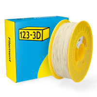 123-3D PLA Filament | Vit | 1,75mm | 1kg | Marble  DHM00111