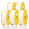 123-3D PLA Filament Value Pack | Vit | 1.75mm | 1,1kg/st  DFE00051