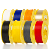 123-3D PLA Filament starterpack | svart, vit, mörkblå, neutral, röd, gul, grå, orange | 1,75mm | 1,1kg/st