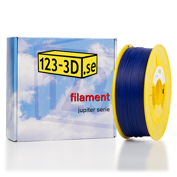 123-3D PLA filament | Blå | 1,75mm | 1,1kg | Glitter  DFP01128 - 1