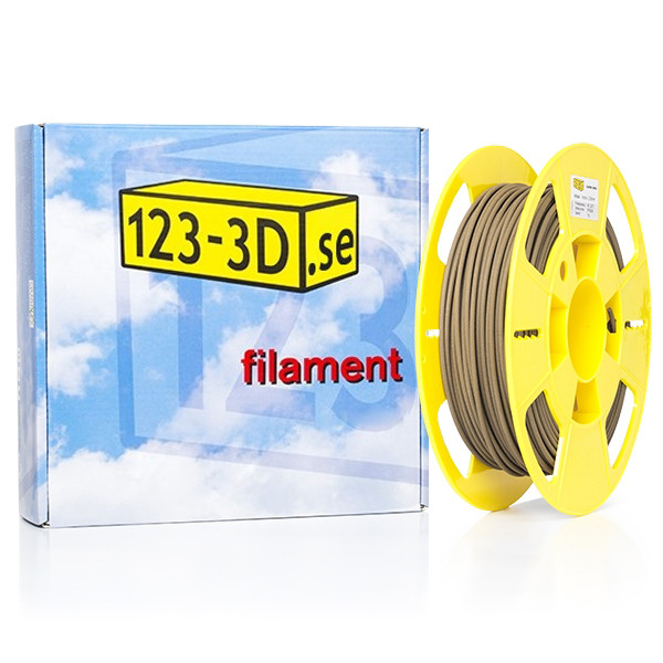 123-3D PLA filament | Brons | 2,85mm | 1kg | Metal Pro  DFP06009 - 1