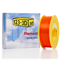 123-3D PLA filament | Fluorescent Orange | 1,75mm | 1,1kg  DFP01064