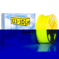 123-3D PLA filament | Fluorescerande Gul | 2,85mm | 1kg DFP02035c DFP11050