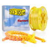 123-3D PLA filament | Fluorescerande Gul - Rosa | 2,85mm | 1kg | Kameleon