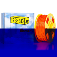 123-3D PLA filament | Fluorescerande Orange | 2,85mm | 1kg DFP02036c DFP11051