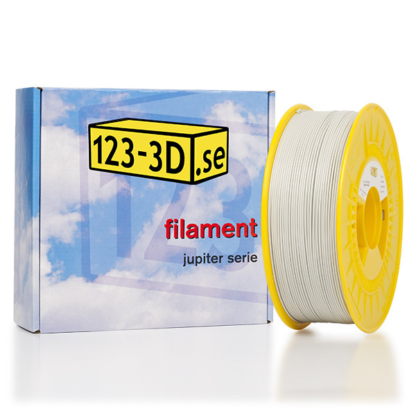 123-3D PLA filament | Ljusgrå | 1,75mm | 1,1kg  DFP01053 - 1