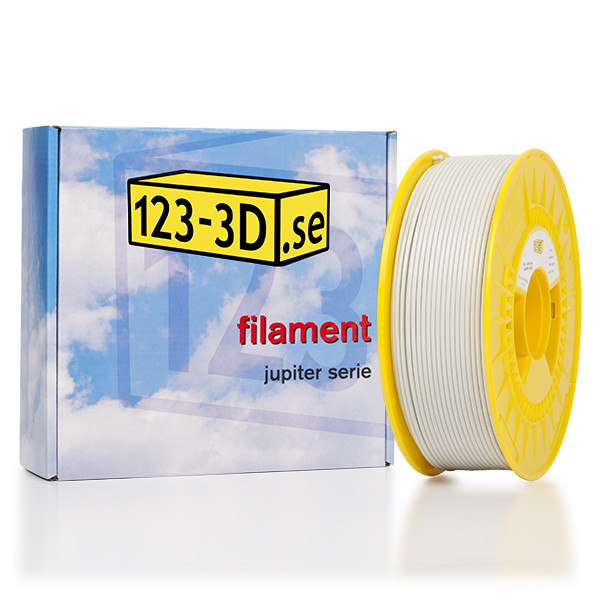 123-3D PLA filament | Ljusgrå | 2,85mm | 1,1kg  DFP01054 - 1