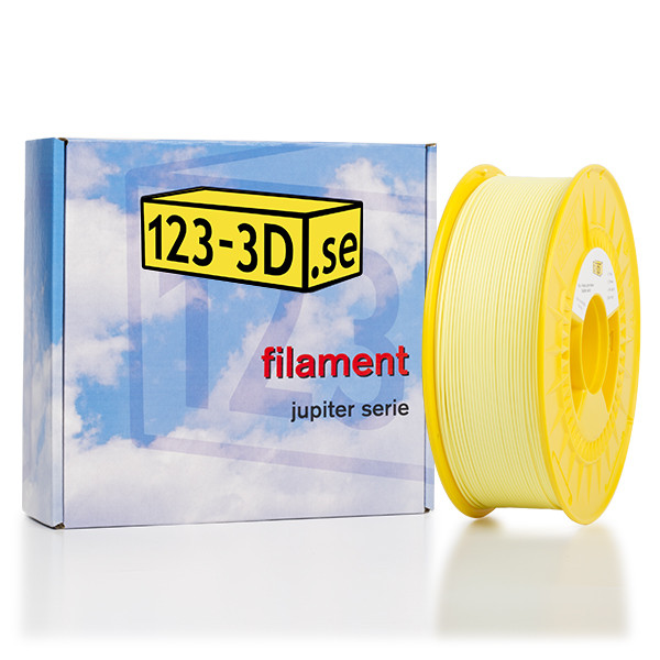 123-3D PLA filament | Ljusgul | 1,75mm | 1,1kg | Pastell  DFP01133 - 1