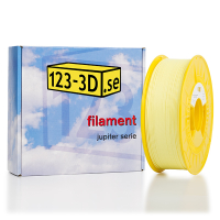 123-3D PLA filament | Ljusgul | 1,75mm | 1,1kg | Pastell  DFP01133