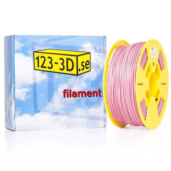 123-3D PLA filament | Ljusrosa | 2,85mm | 1kg  DFP11064 - 1