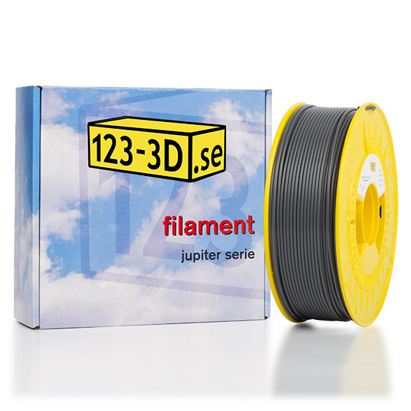123-3D PLA filament | Mörkgrå | 2,85mm | 1,1kg | Tough DFP01147 - 1