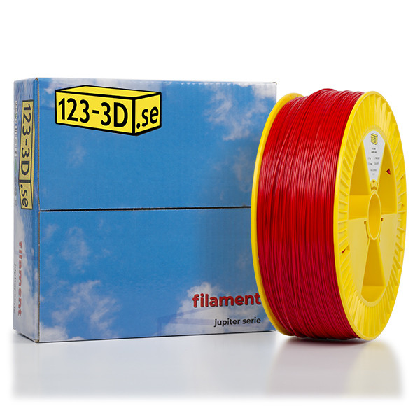123-3D PLA filament | Röd | 1,75mm | 3kg  DFP01070 - 1