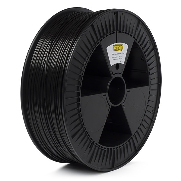 123-3D PLA filament | Svart | 2,85mm | 2,3kg DFP11058 - 1