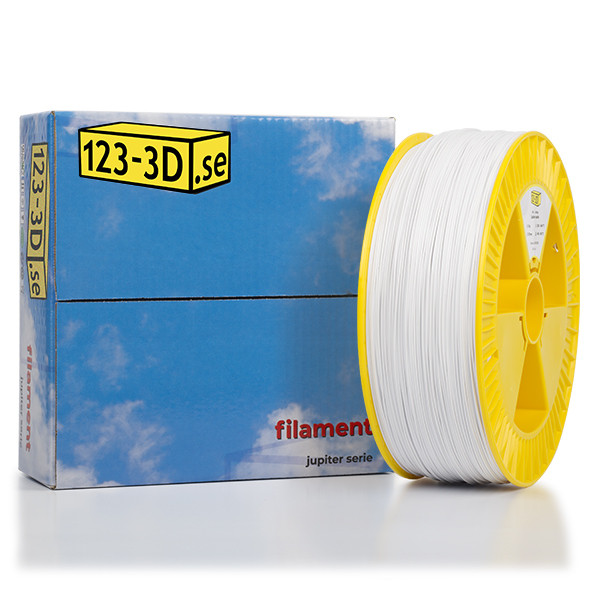 123-3D PLA filament | Vit | 1,75mm | 3kg  DFP01085 - 1