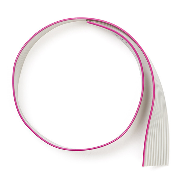 123-3D Platt kabel 10 ledare | 25cm | Grå DDK00087 - 1