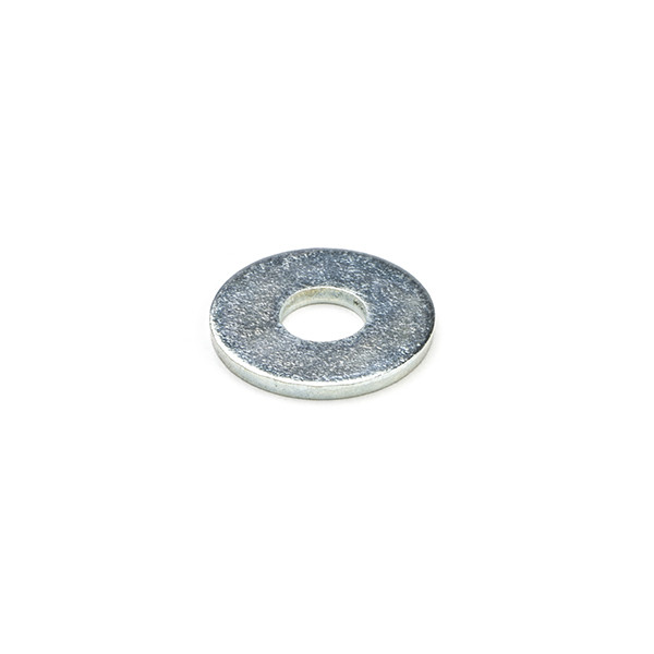 123-3D Rundbricka galvaniserad | M4 x 12 x 1mm | 100st  DBM00032 - 1
