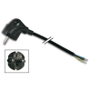 123-3D Strömkabel CEE 7/7 öppen ände | 3m EPC030R075 DDK00015