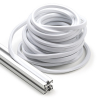 123-3D Tätningslist 8mm för 30x30 profil | Vit | 10m DFC00187 - 1