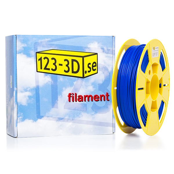 123-3D TPE flexibel filament | Blå | 2,85mm | 0,5kg  DFF08009 - 1