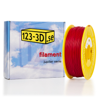 123-3D TPE flexibel filament | Röd | 1,75mm | 0,5kg  DFP01155