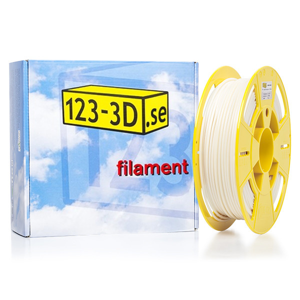 123-3D TPE flexibel filament | Transparent | 2,85mm | 0,5kg  DFF08005 - 1