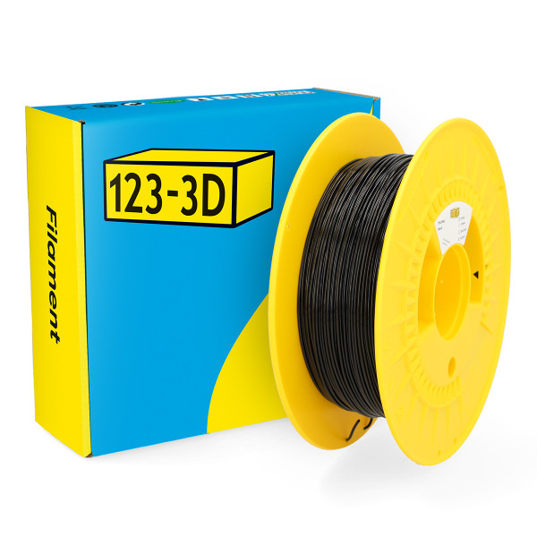 123-3D TPU 98A Filament | Svart | 1,75mm | 0,5kg DHM00167 - 1