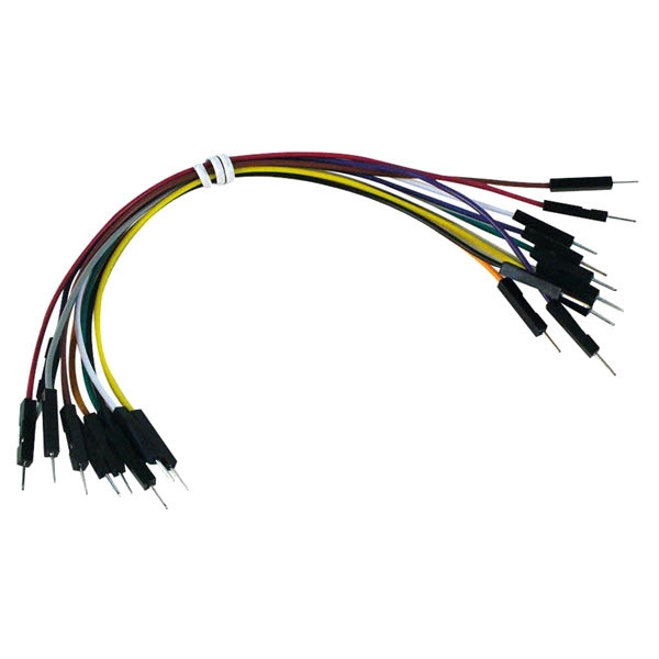 123-3D Trådbyglar 1 stift hane till hane | 10st | 15cm WJW010 DDK00018 - 1