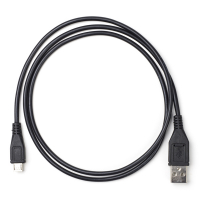 123-3D USB-A till micro USB kabel USB 2.0 | 95cm | Svart