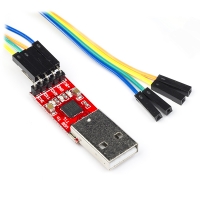 123-3D USB till TTL seriell omvandlare CP2102 UART  DRW00017