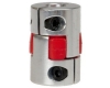 123-3D XB D20L30 Semi-flexibel motorkoppling | 6,35mm - 8mm DMO00043 - 1