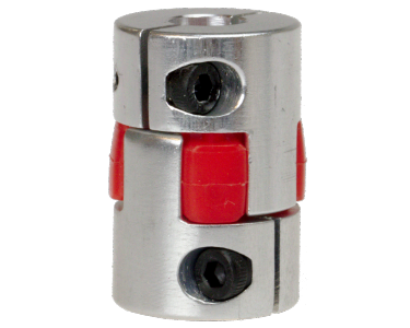 123-3D XB D20L30 Semiflexibel motorkoppling | 5mm - 8mm  DMO00017 - 1