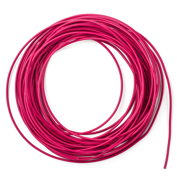 123-3D kabel 1 tråd  0,81 mm² | max 5A | 10m | Röd  DDK00142 - 1