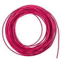 123-3D kabel 1 tråd  0,81 mm² | max 5A | 10m | Röd
