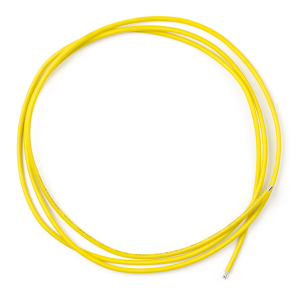 123-3D kabel 1 tråd  0,81 mm² | max 5A | 1m | Gul  DDK00148 - 1