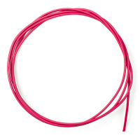 123-3D kabel 1 tråd  0,81 mm² | max 5A | 1m | Röd