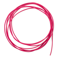 123-3D kabel 1 tråd  0,81 mm² | max 5A | 2,5m | Röd  DDK00140
