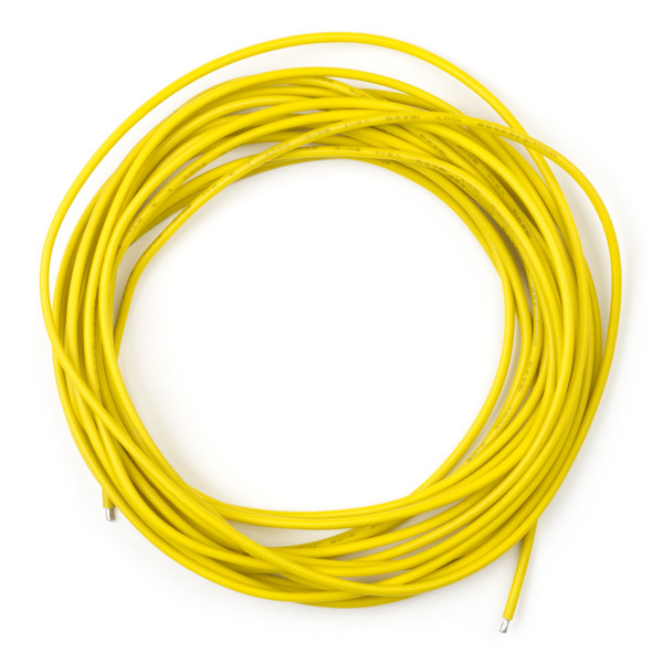 123-3D kabel 1 tråd  0,81 mm² | max 5A | 5m | Gul  DDK00144 - 1