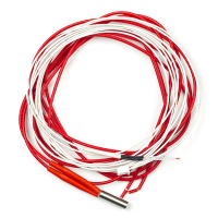 123-3D keramisk värmepatron | 24V | 40W | 125cm + 123-3D thermistor | 100K | 125cm  DAR01192