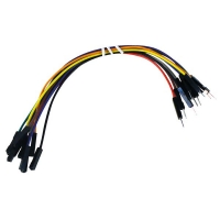 123-3D kopplingskabel 1 stift hane till hona | 10st | 15cm WJW011 DDK00019