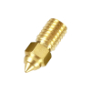 123-3D mässing nozzle | M6 | 1,75mm filament | 0,60mm | för Creality Ender 5 S1/Ender 7/Ender 3 V3 SE DAR01057 - 1