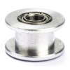 123-3D slät pulley hög upplösning | 6mm rem | 5mm axel DME00161 - 1