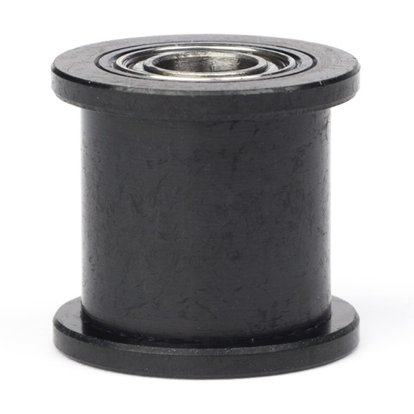 123-3D slät pulley hög upplösning | 9mm rem | 5mm skaft | Svart  DME00086 - 1